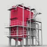 FBC biomass and coal boiler