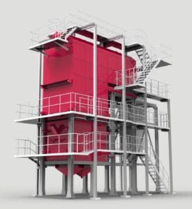FBC biomass and coal boiler